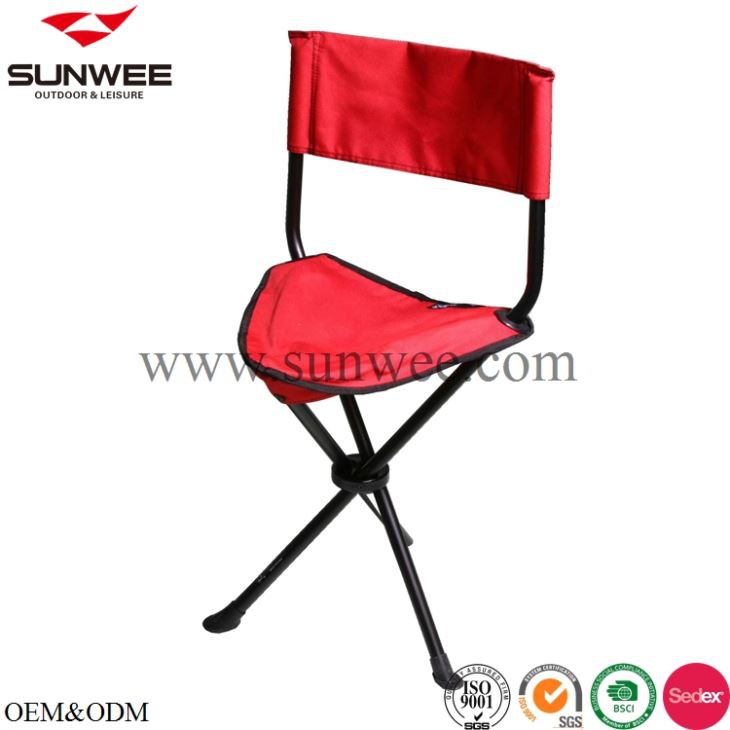 Estobo de camping con Backrest .